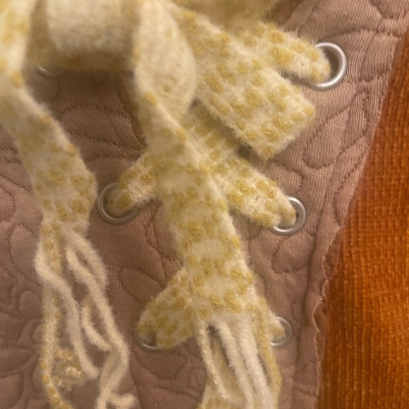 POL!!! Long pullover w hood. There’s so many beautiful details to this top!! L - Picture 3 of 14